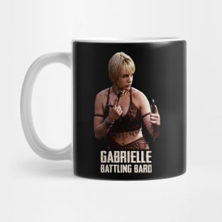 Gabrielle Battling Bard Mug